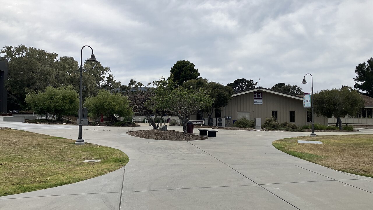 MPC Admin building east, Monterey Peninsula College