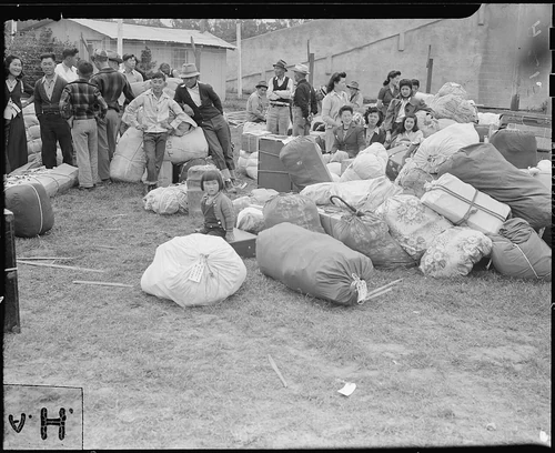 Salinas Assembly Center, Salinas, California. Persons of Japanese ancestry evacuated from the west . . . - NARA - 536167