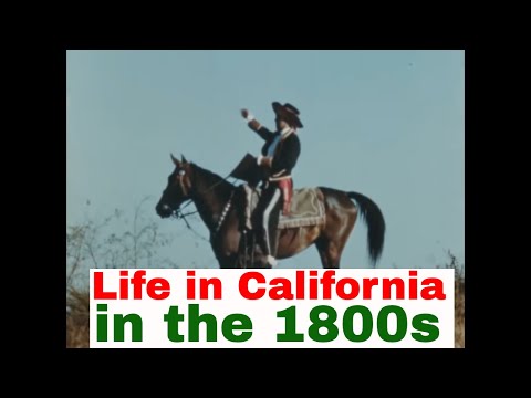LIFE IN CALIFORNIA IN THE 1800s    RANCHO LAS SALINAS  EDUCATIONAL FILM  58914 video thumbnail